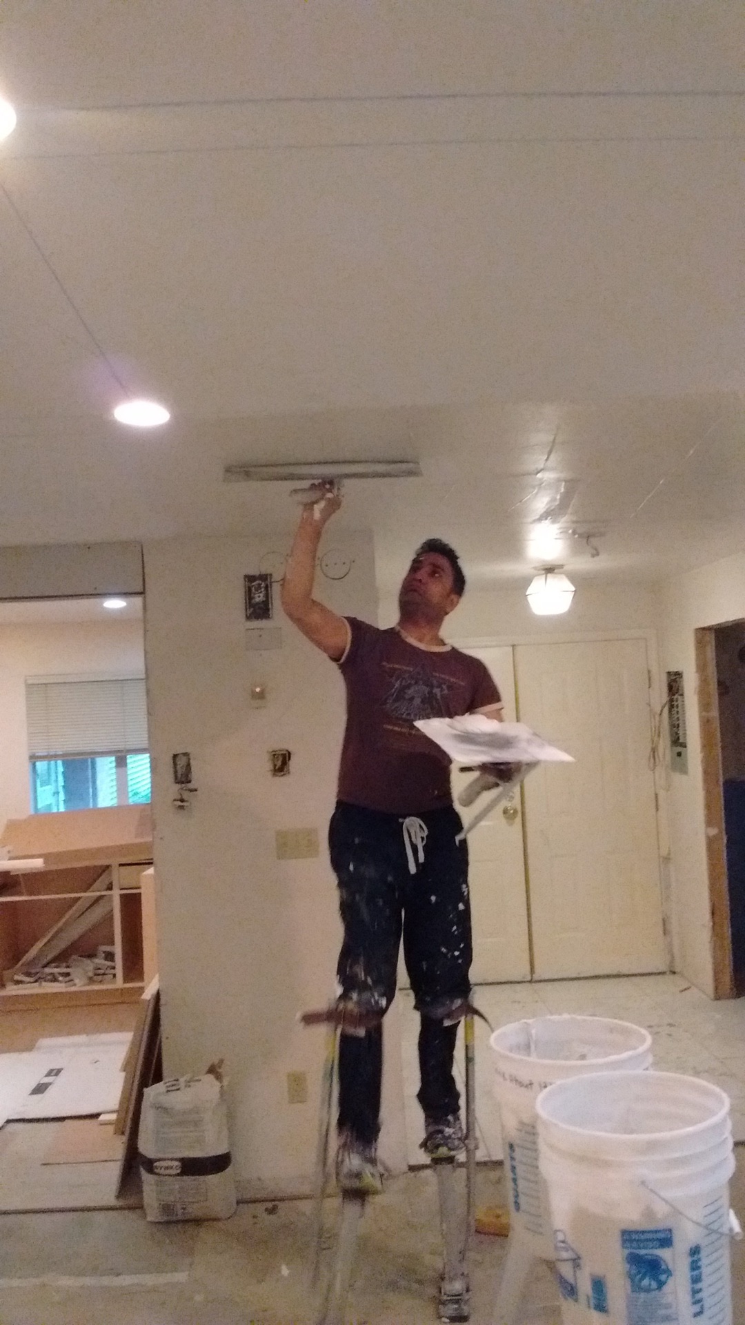 SteelStud.ca ceiling skimming and smoothing work